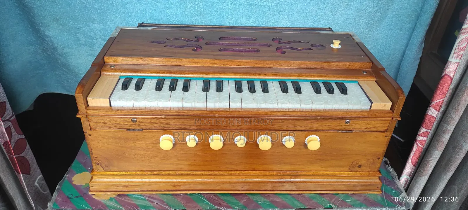 A good quality harmonium will be sold