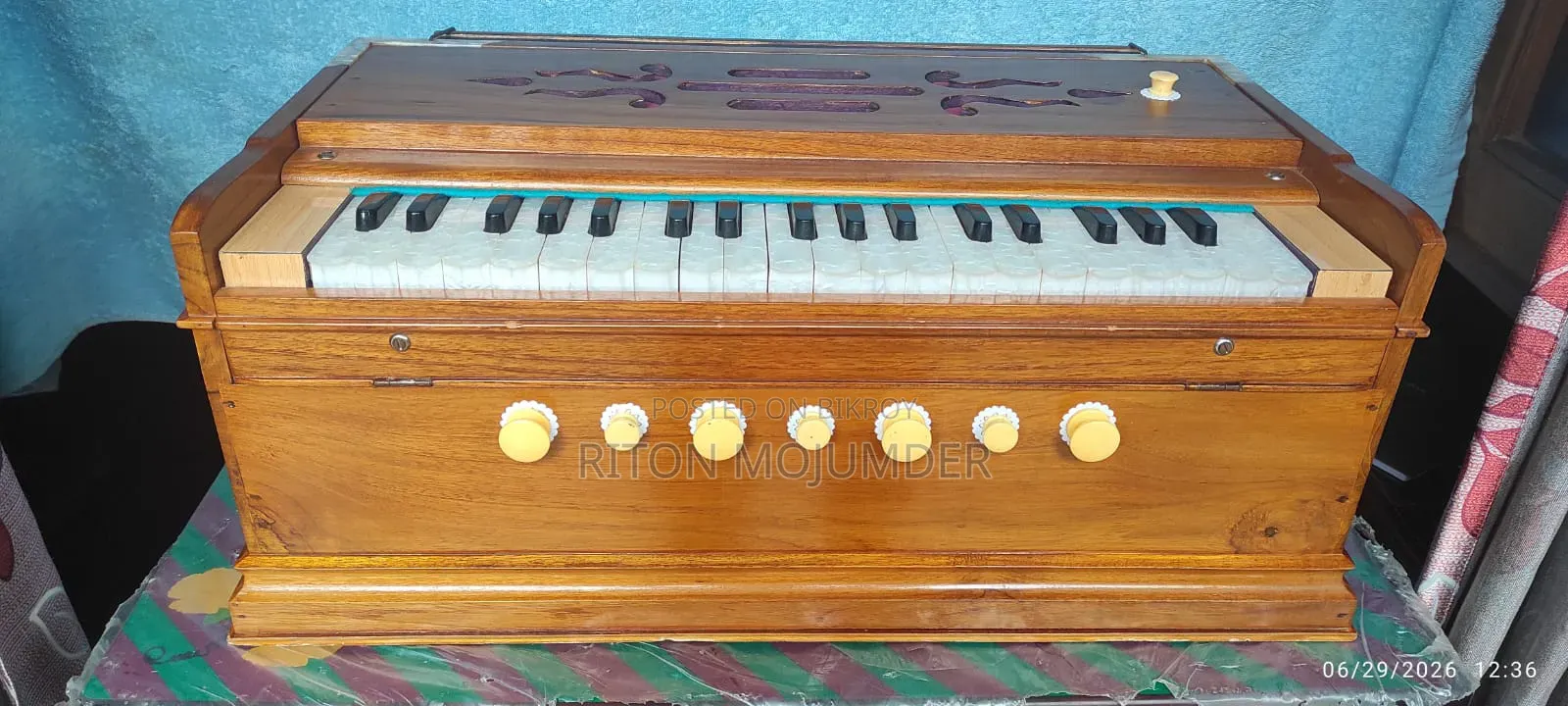 A good quality harmonium will be sold