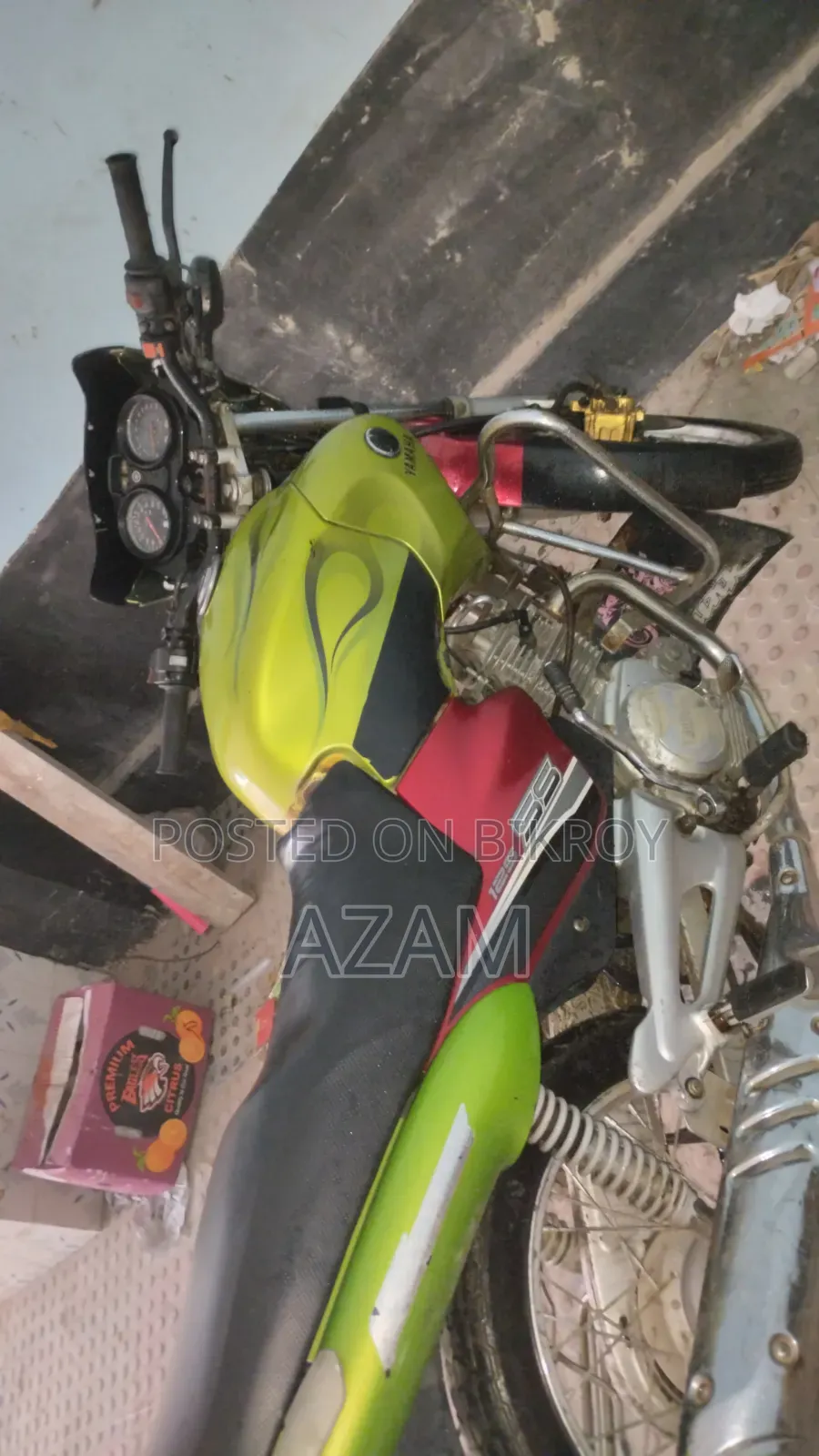 Yamaha YBR125 2005 Blue