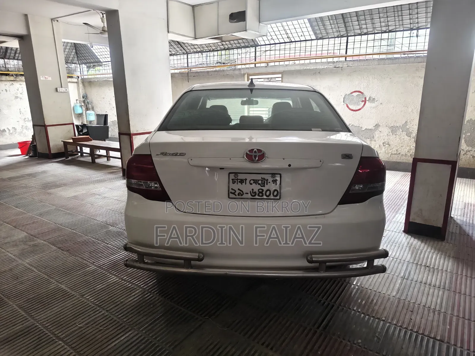 Toyota Axio 2007 White