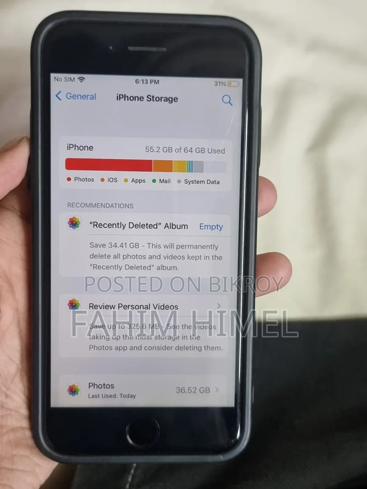 Apple iPhone 8 64 GB Black