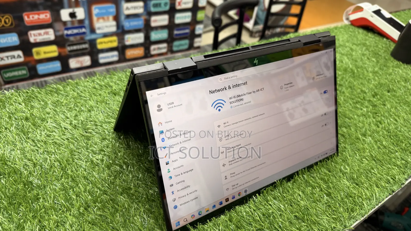 Laptop HP Envy x360 16GB AMD Ryzen 7 SSD 128GB