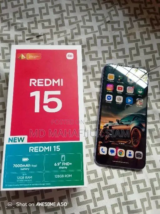 Xiaomi Redmi 15 128 GB Purple