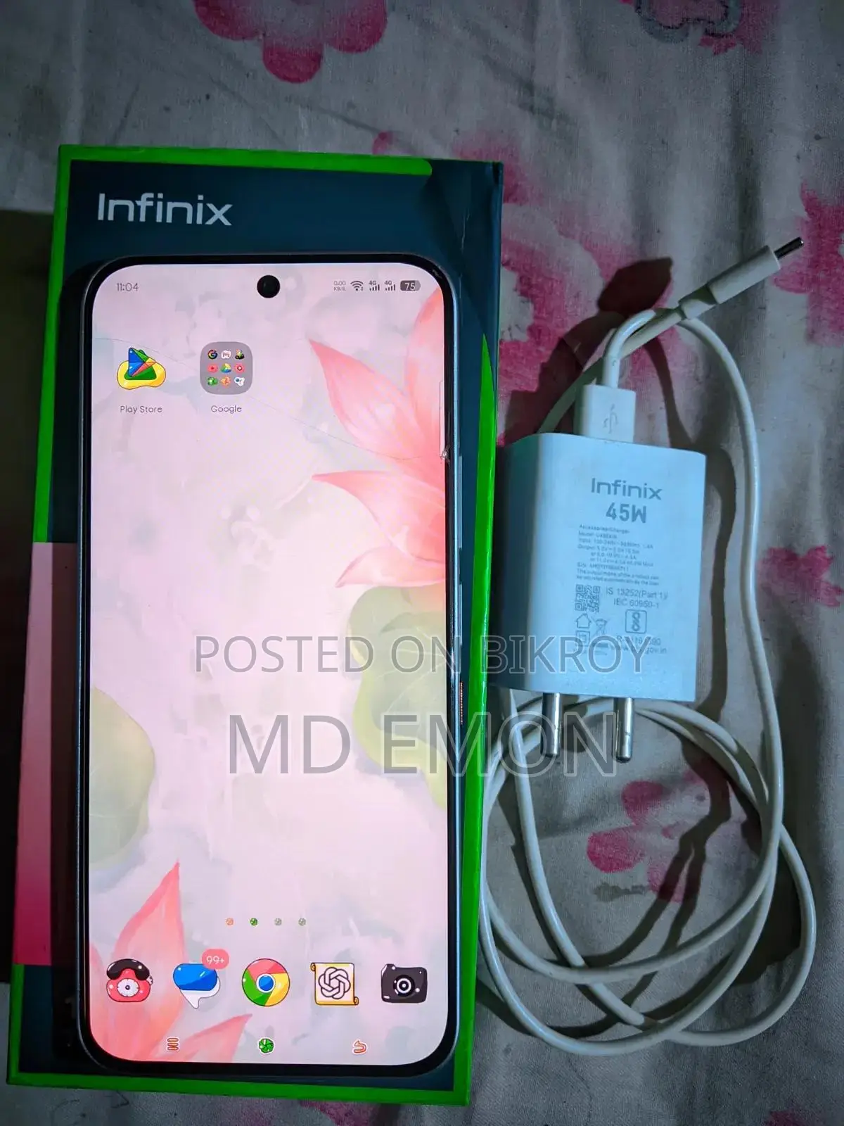 Infinix Hot 60 Pro 128 GB Gray