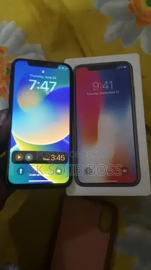 Apple iPhone X 64 GB Black