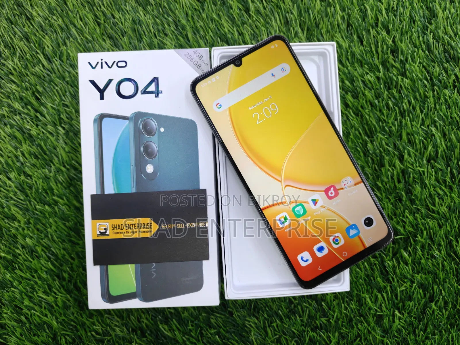 ভিভো ওয়াই০৪ ২৫৬ জিবি সিলভার