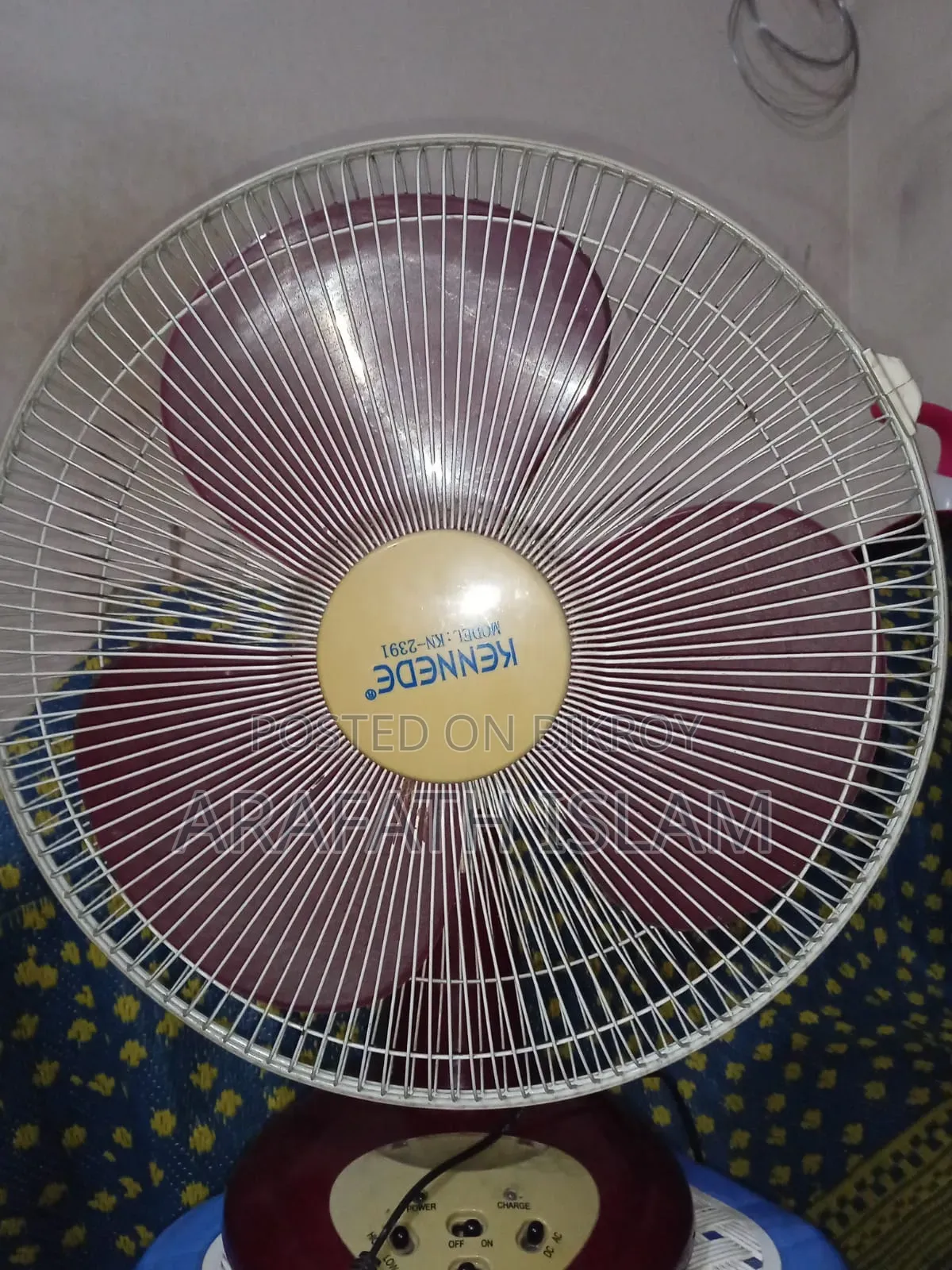 চার্জার ফ্যান বিক্রয় হবে বড়