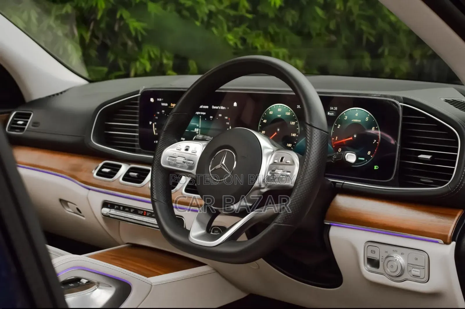 মার্সিডিজ-বেঞ্জ জিএলএস-ক্লাস জিএলএস ৪০০ডি ২০২১ ব্লু