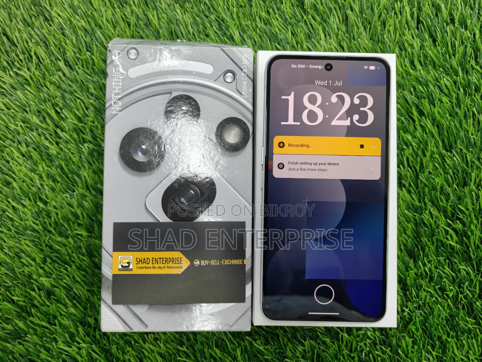 Nothing Phone 3a Pro 128 GB Silver