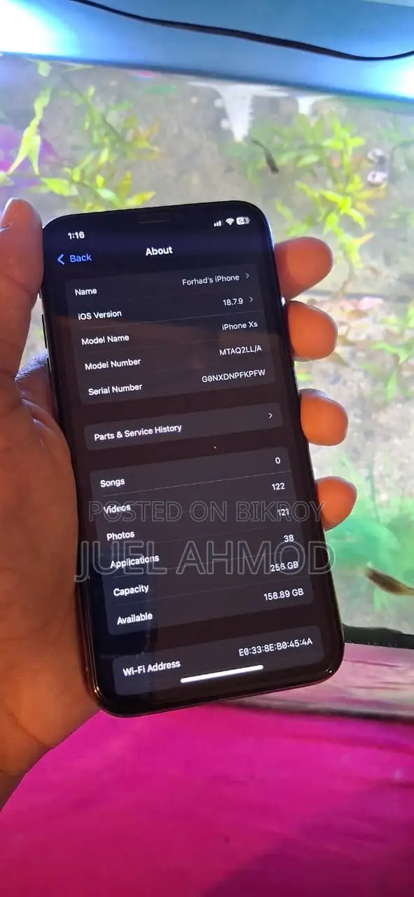 Apple iPhone XS 256 GB Gold
