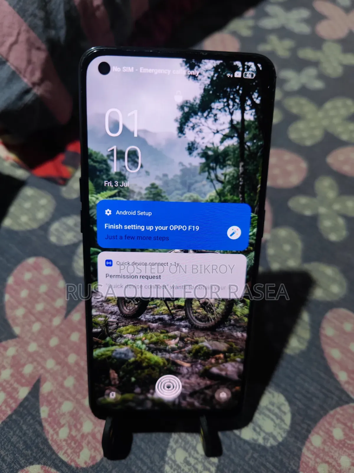 Oppo F19S 128 GB Blue