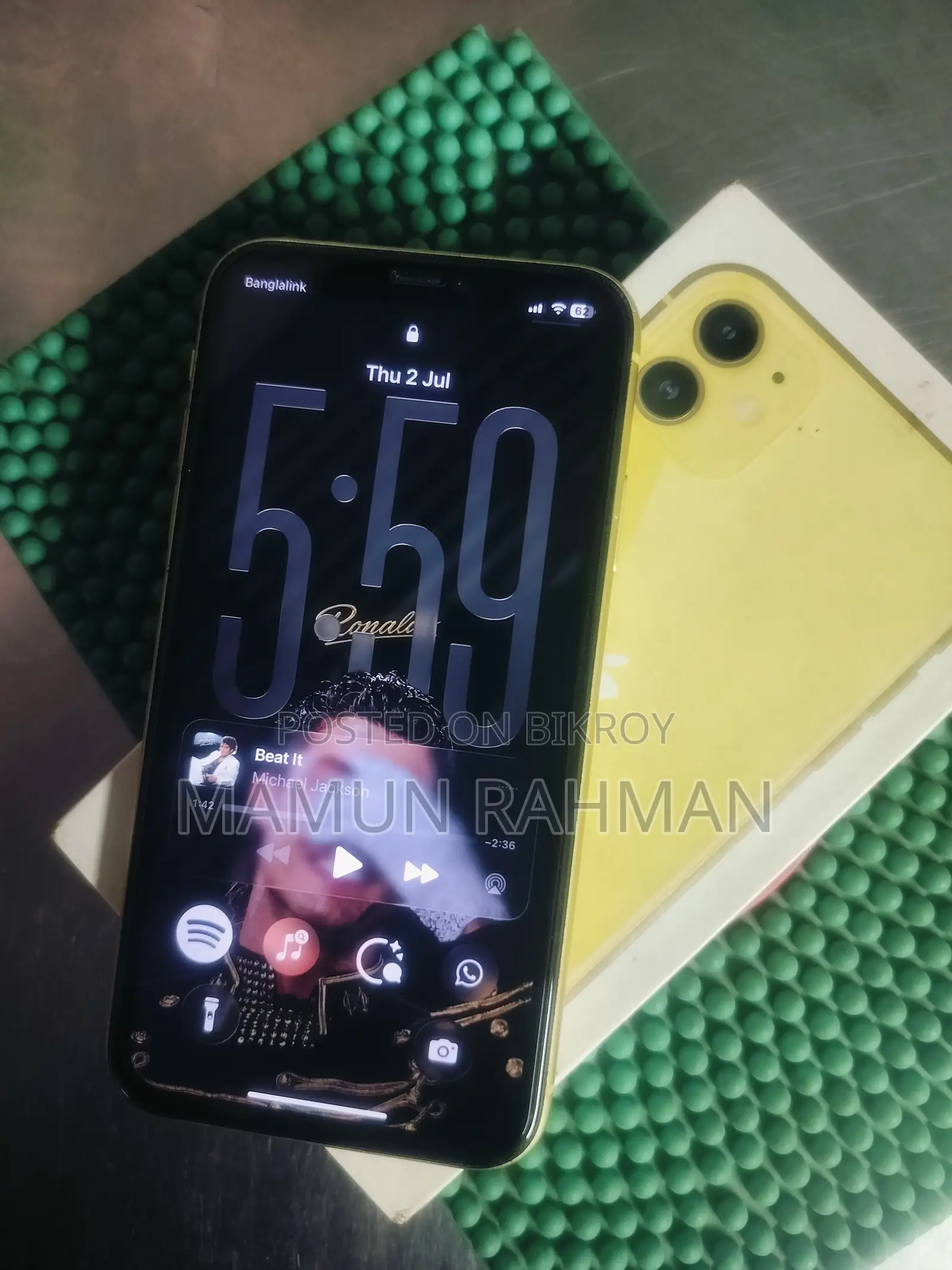 Apple iPhone 11 128 GB Yellow