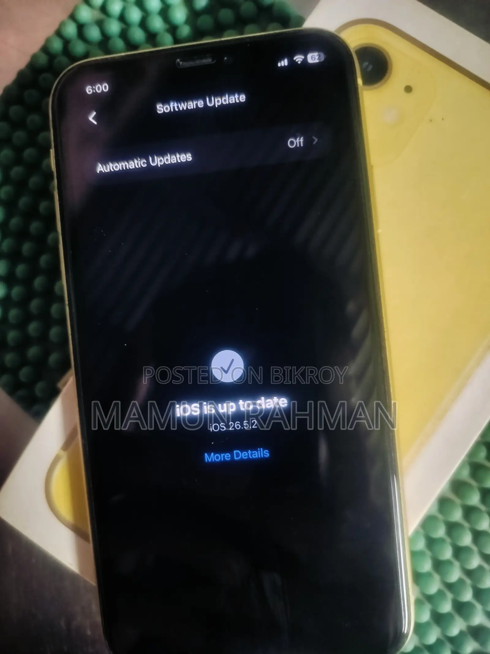 Apple iPhone 11 128 GB Yellow