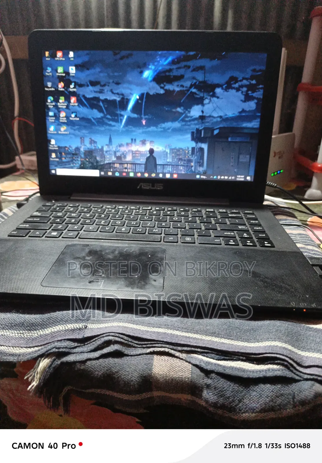 Laptop Asus X455LA 8GB Intel Core i3 SSD 128GB