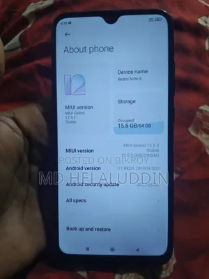 Xiaomi Redmi Note 8 64 GB Blue