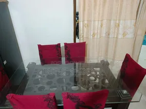 Six-chair dining table for urgent sale