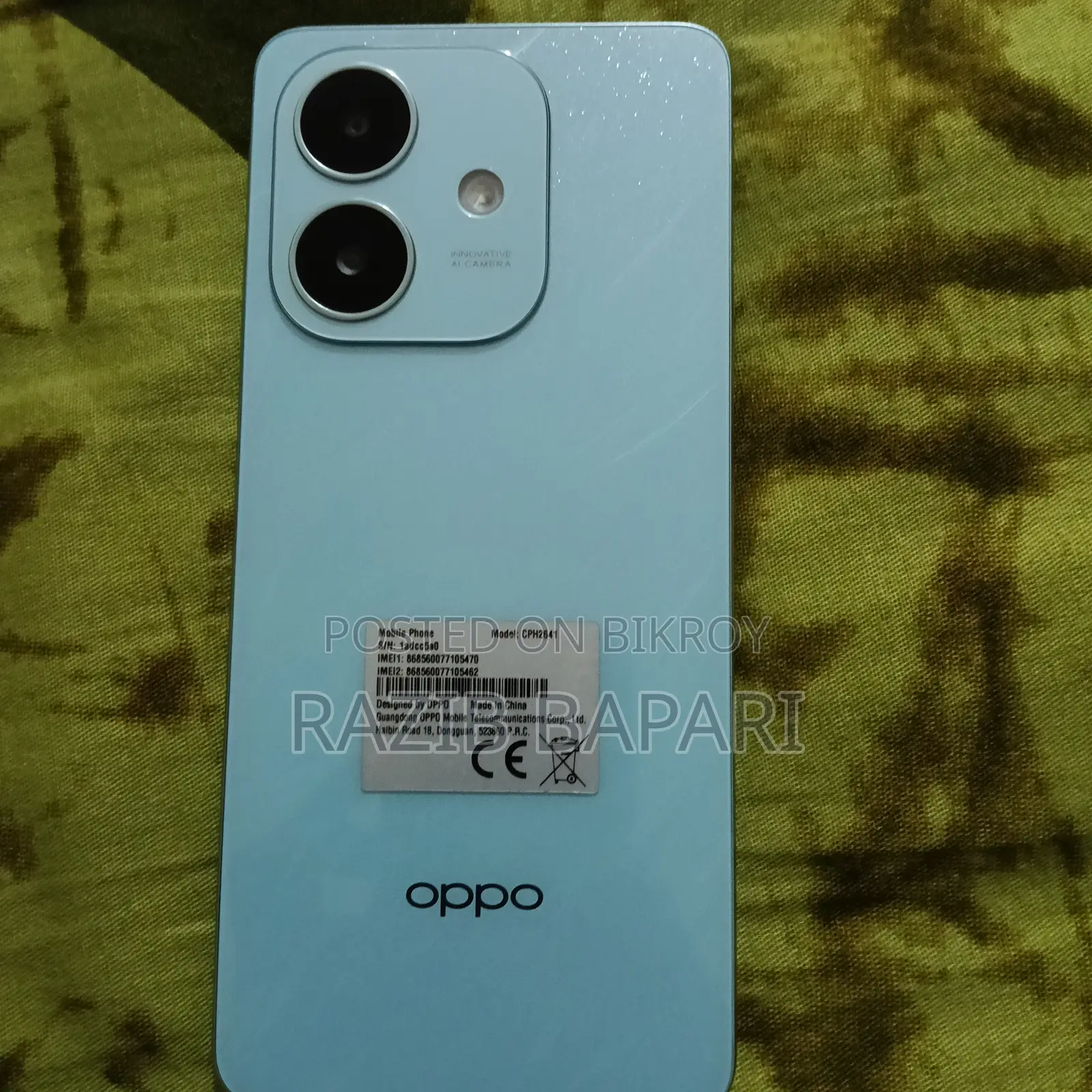 Oppo A3x 128 GB Blue