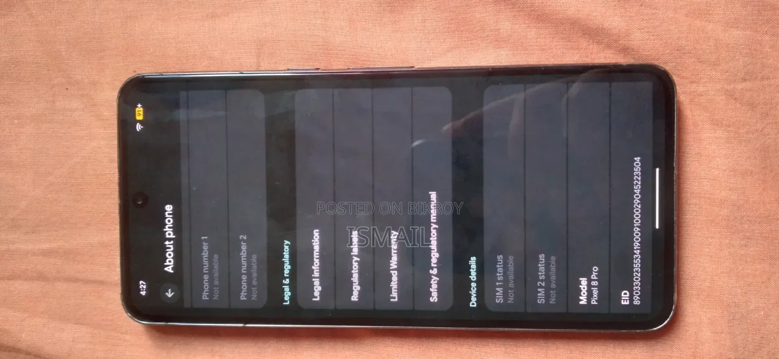Google Pixel 8 Pro 128 GB Black