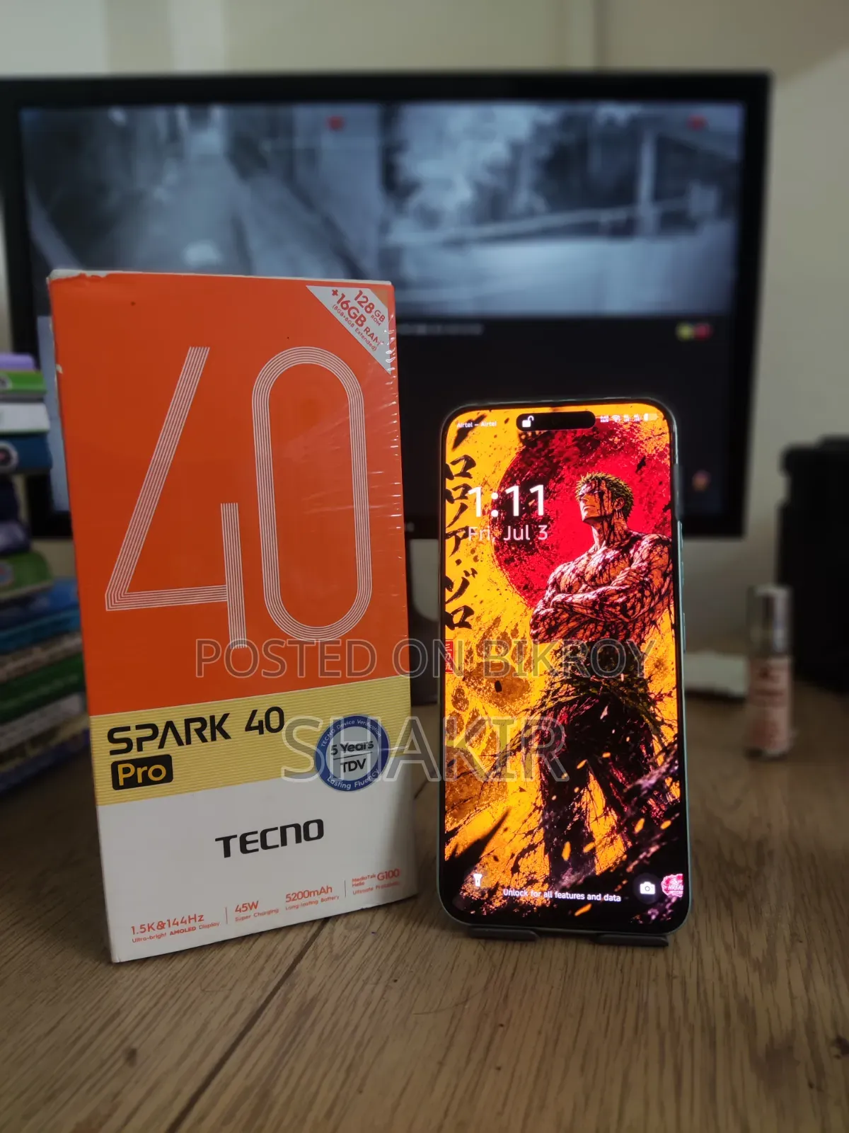 Tecno Spark 40 Pro 128 GB Green