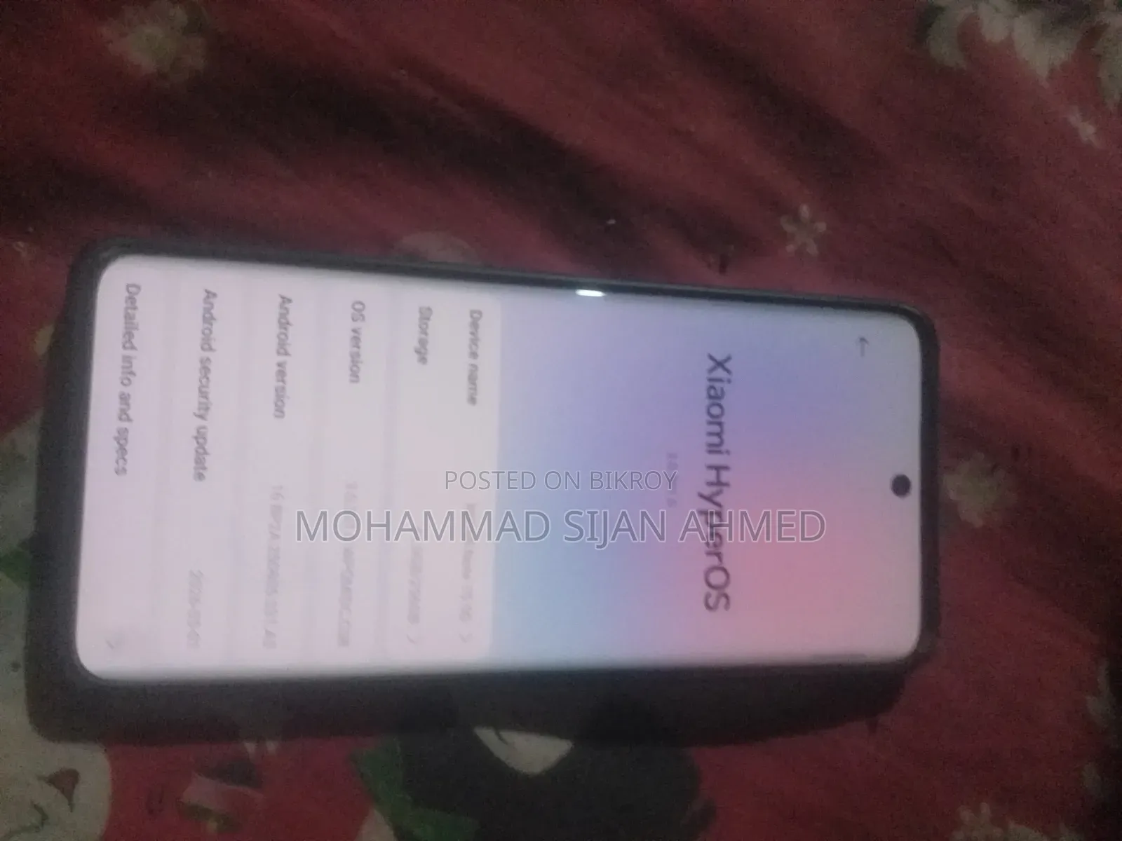 শাওমি রেডমি নোট ১৫ ২৫৬ জিবি ব্ল্যাক