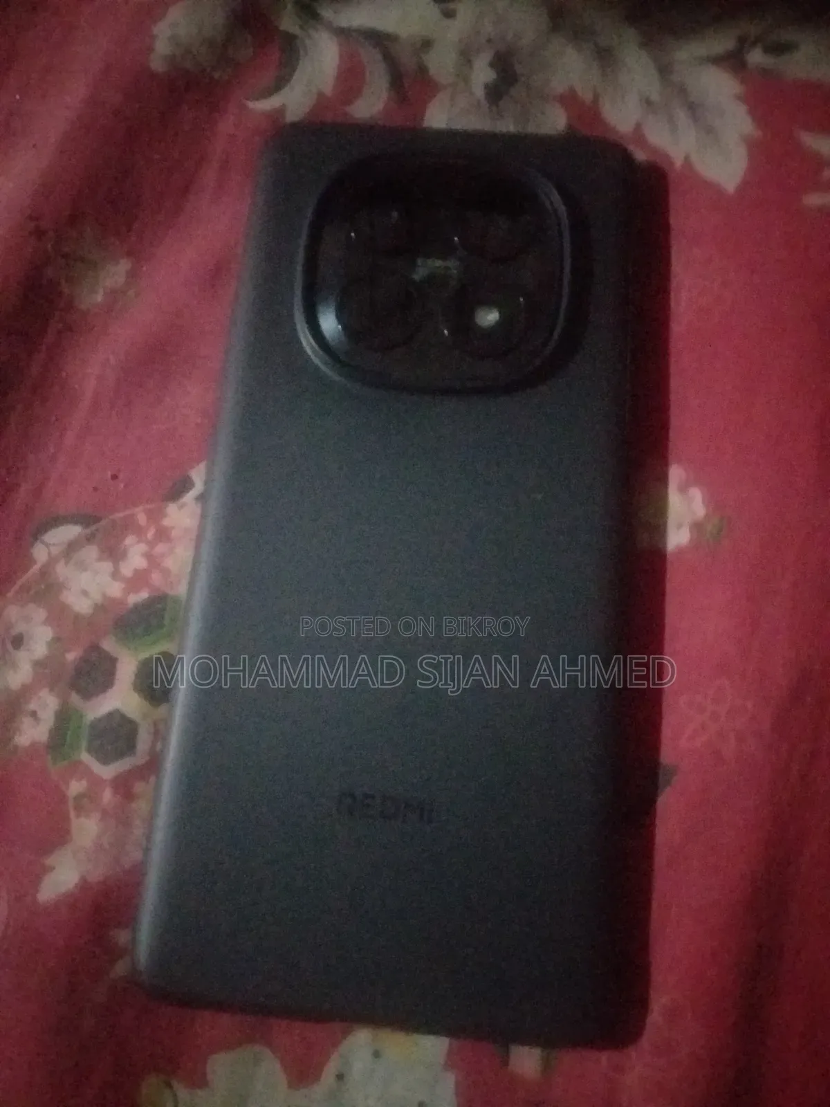 শাওমি রেডমি নোট ১৫ ২৫৬ জিবি ব্ল্যাক