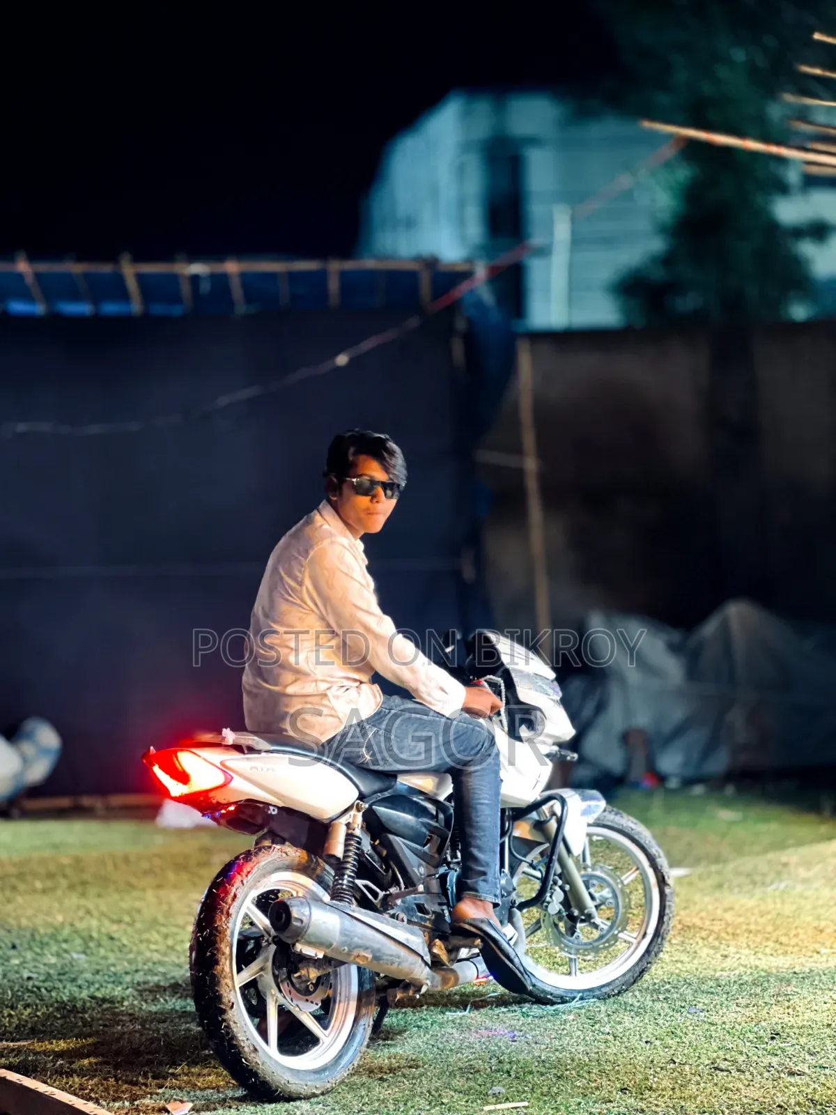 New TVS Apache RTR 160 2V 2014 White