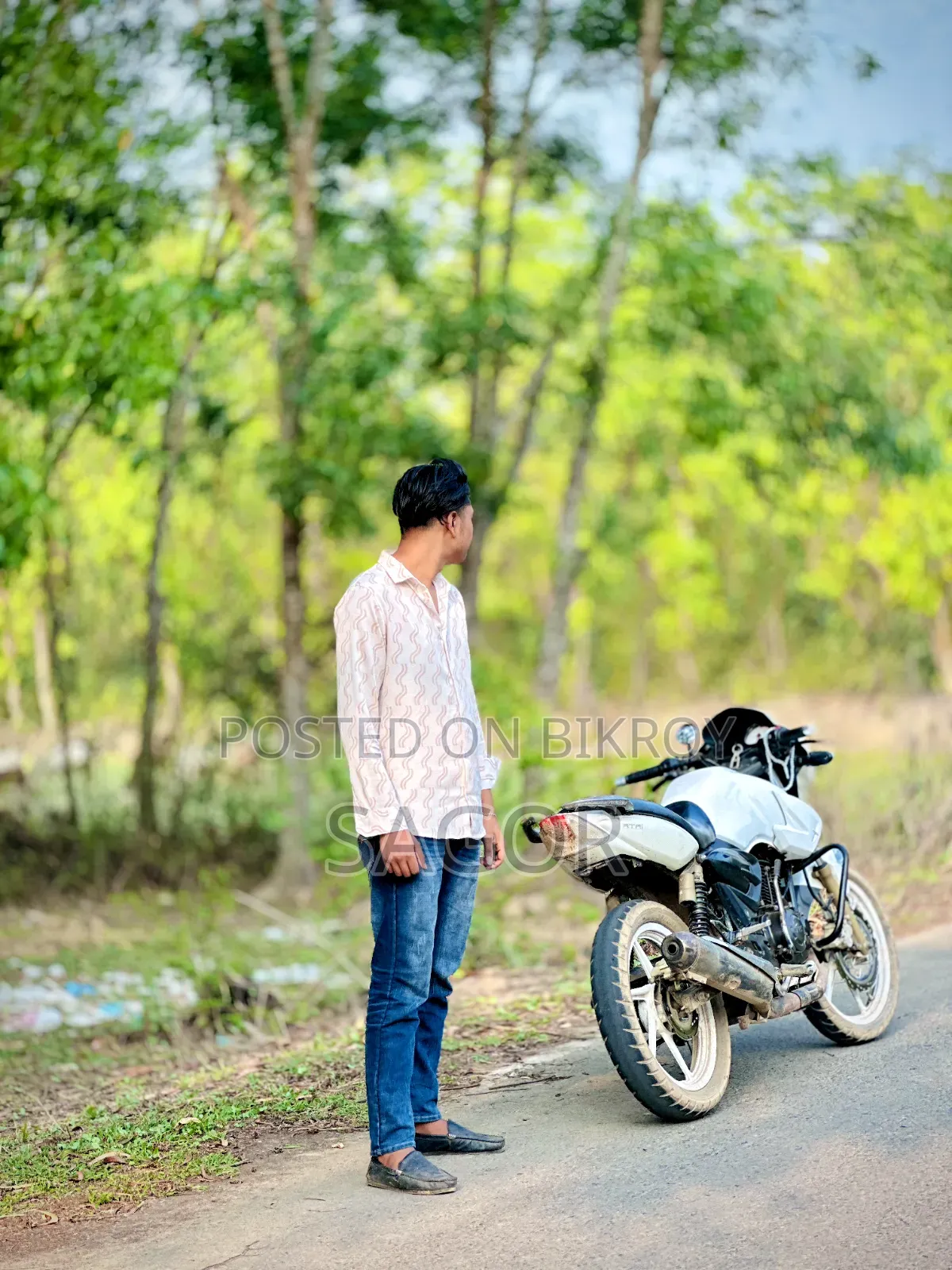 New TVS Apache RTR 160 2V 2014 White