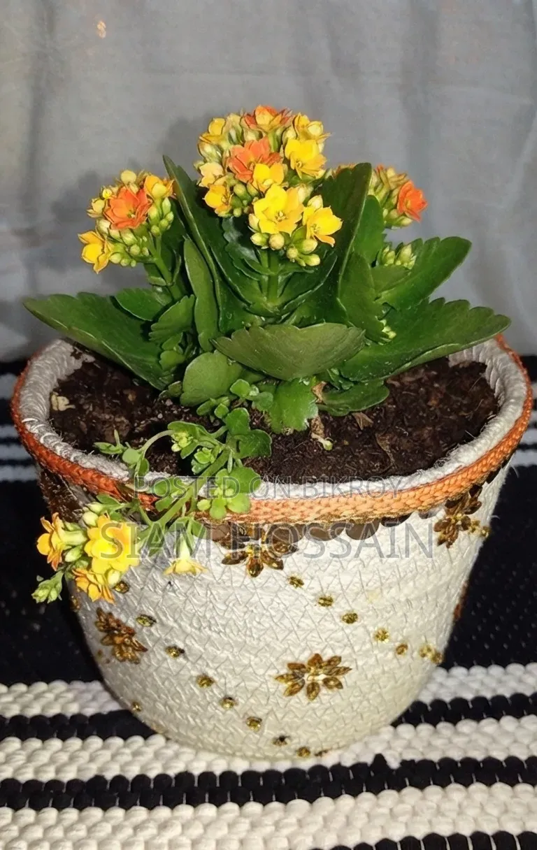জুট ফ্লাওয়ার বাস্কেট