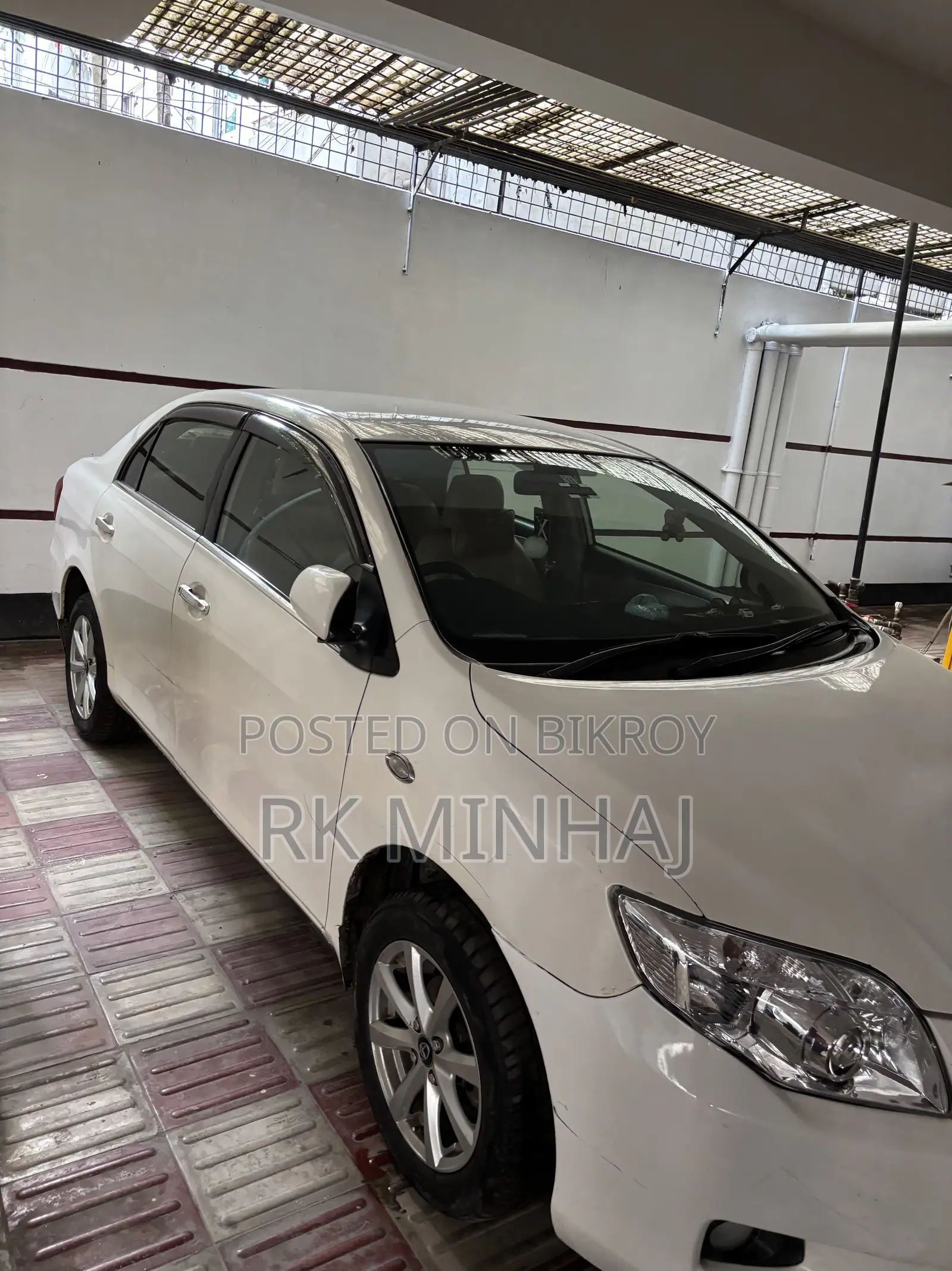 Toyota Axio 2012 অফ হোয়াইট