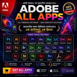 All Adobe Creative Cloud software – in one place, easy solution