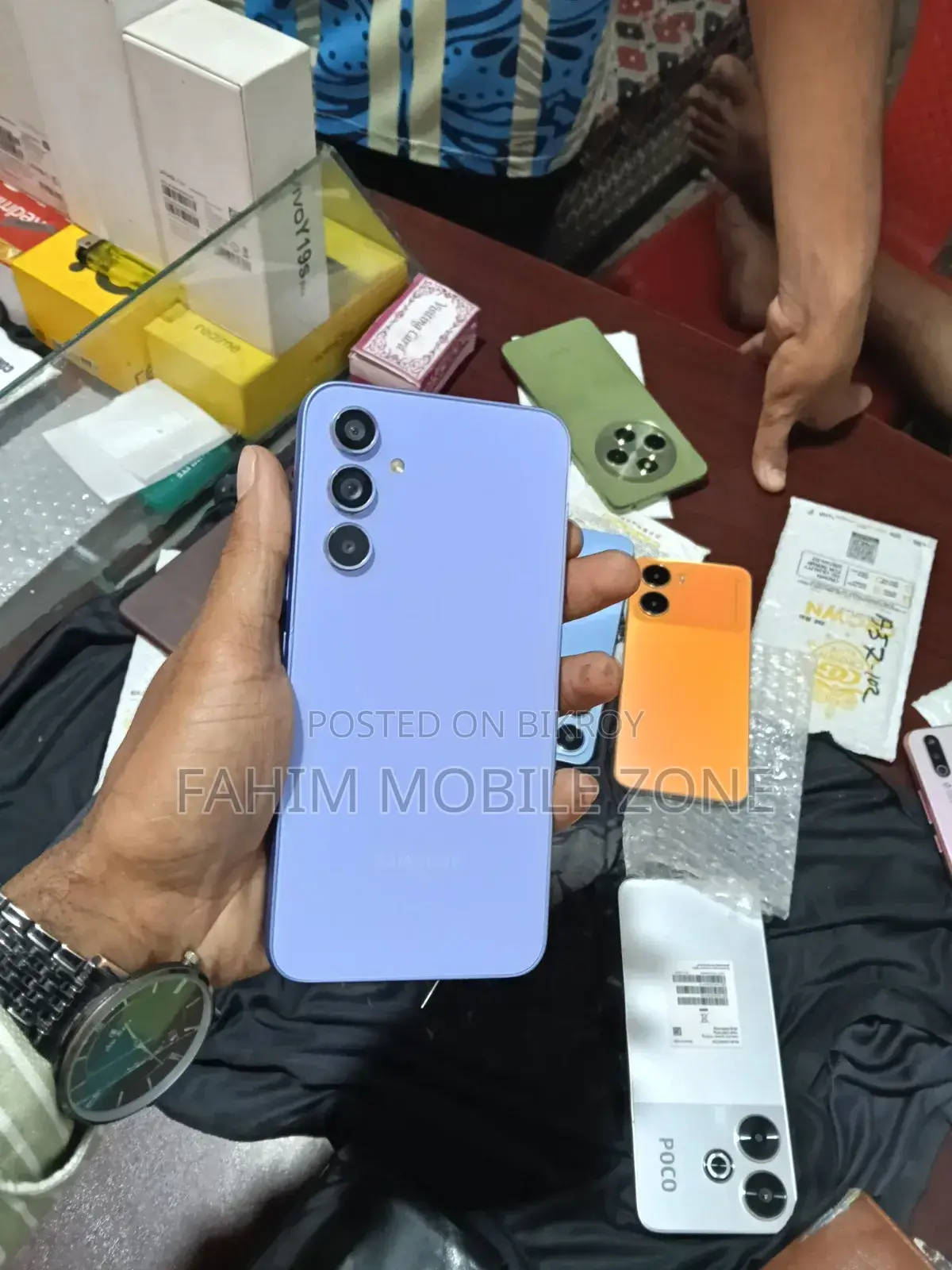 New Samsung Galaxy A54 5G 128 GB Purple