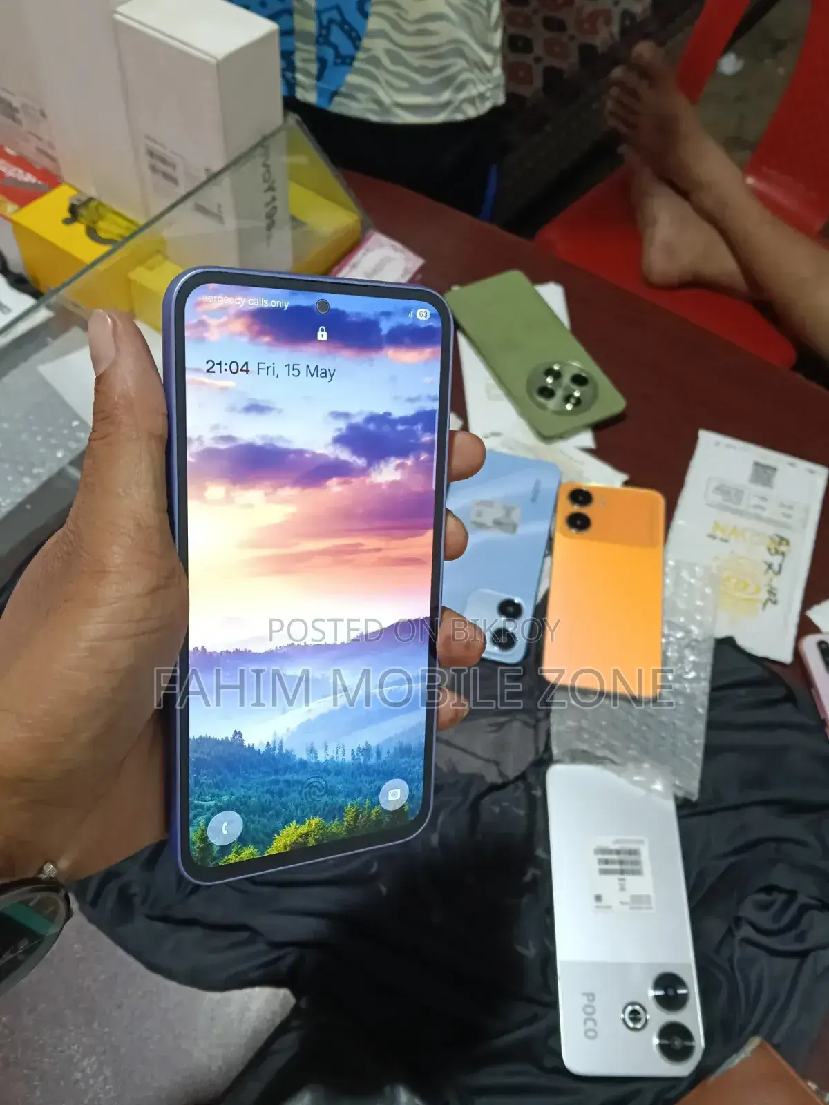 New Samsung Galaxy A54 5G 128 GB Purple