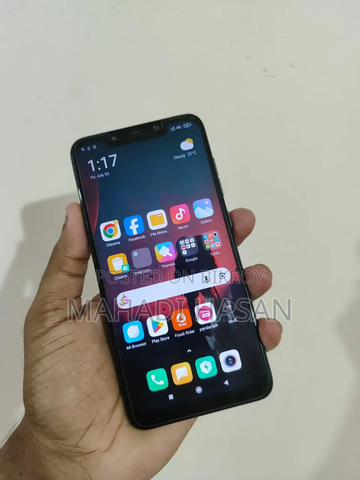 Xiaomi Pocophone F1 64 GB Black