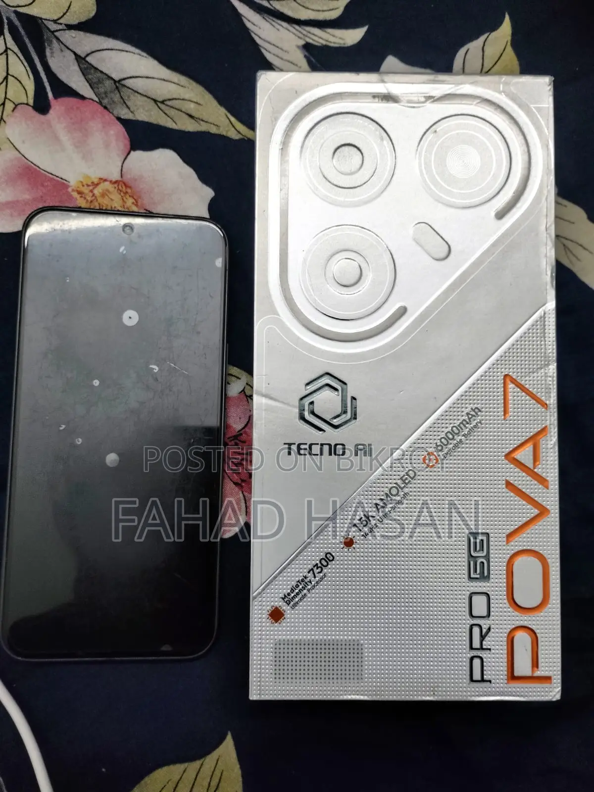 Tecno Pova 7 Pro 5G 256 GB Black