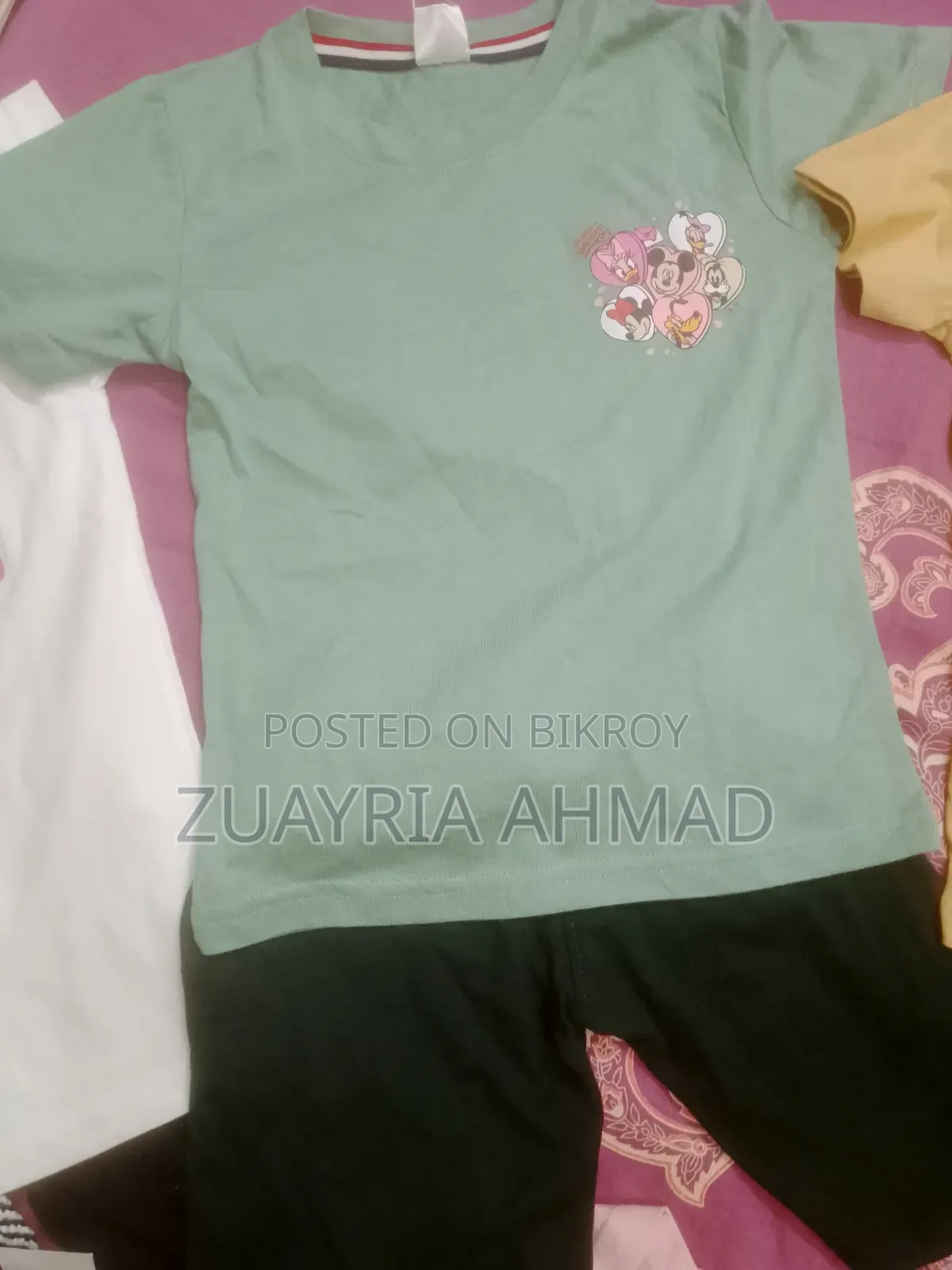 বেবি টি-শার্ট এবং প্যান্ট