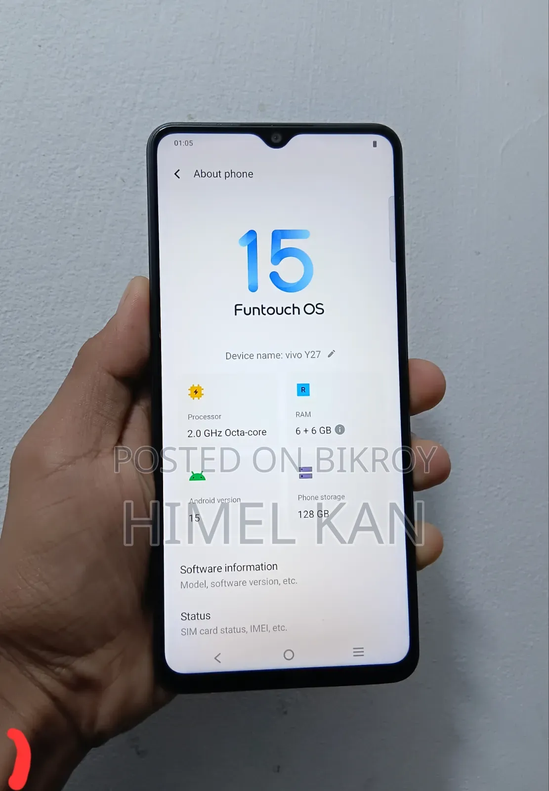 Vivo Y27 128 GB
