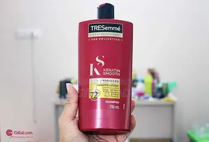 Tresemme Shampoo 700ml Keratin Smooth With Marula Oil Shampoo