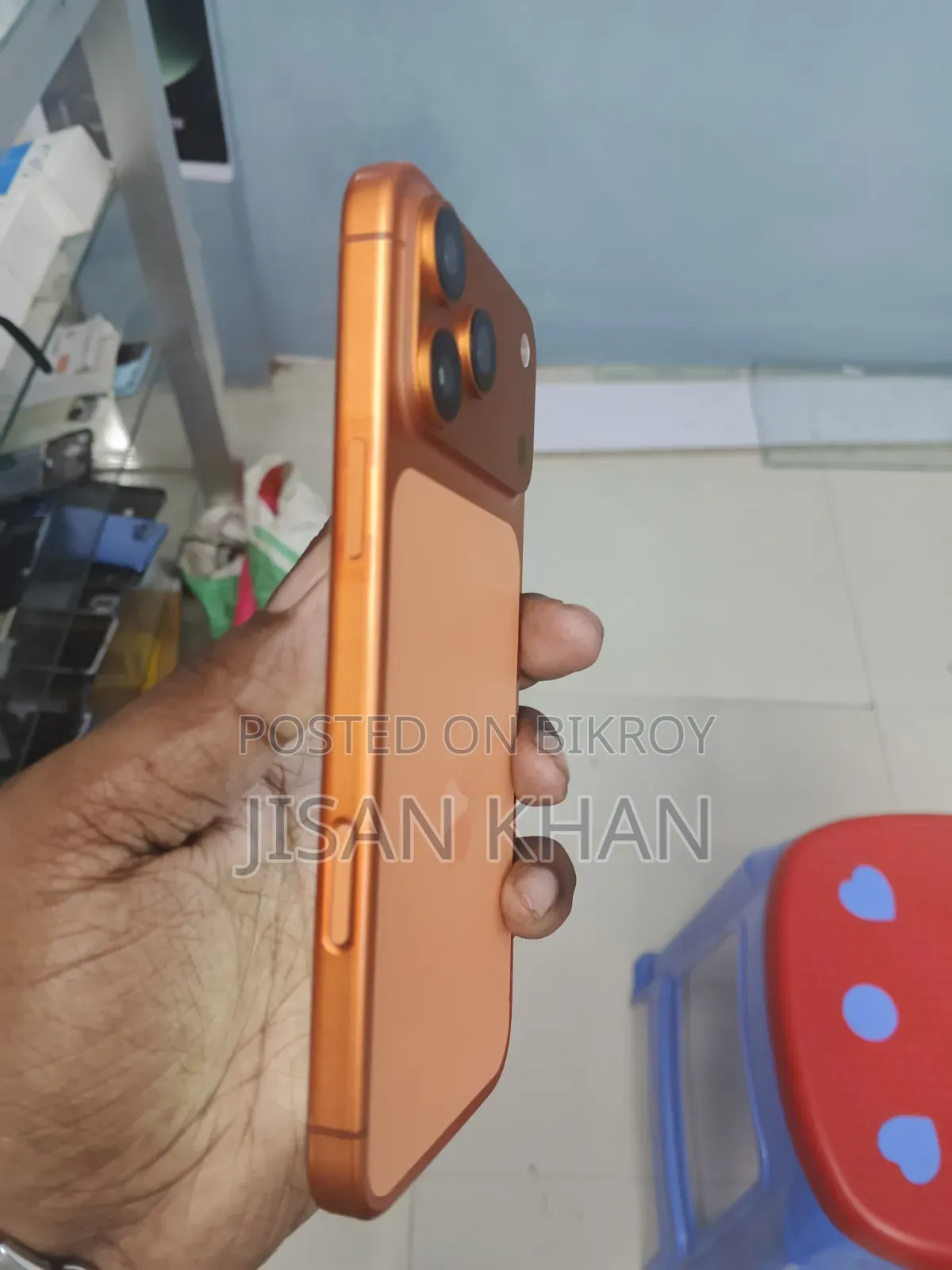 অ্যাপল আইফোন ১৭ প্রো ম্যাক্স ১ টিবি অরেঞ্জ