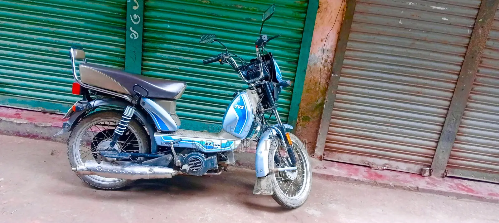 টিভিএস এক্সএল ১০০ আই-টাচ ২০২২ ব্লু
