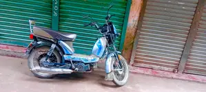 টিভিএস এক্সএল ১০০ আই-টাচ ২০২২ ব্লু