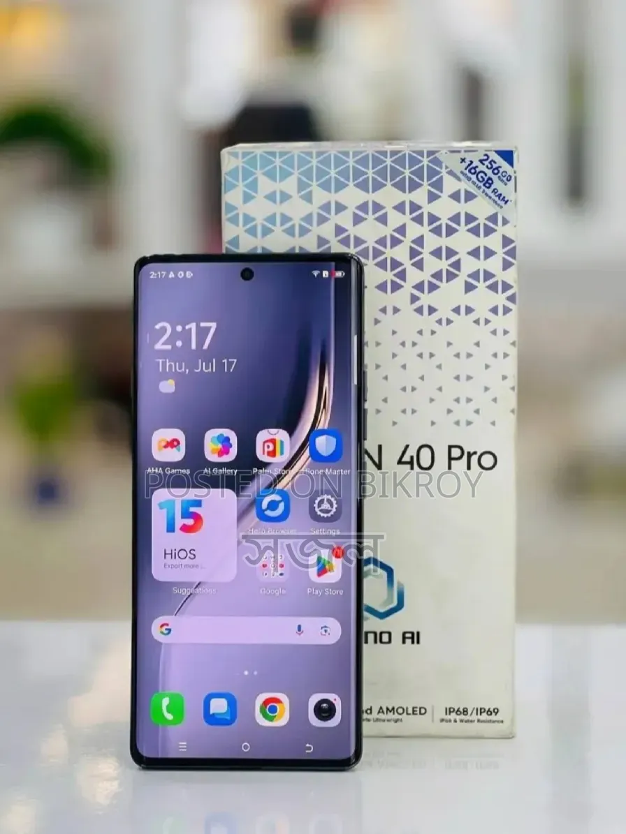 New Tecno Camon 40 Pro 4G 256 GB Green
