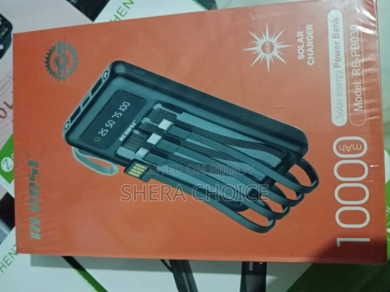 Solar Energy Power Bank 10000mah