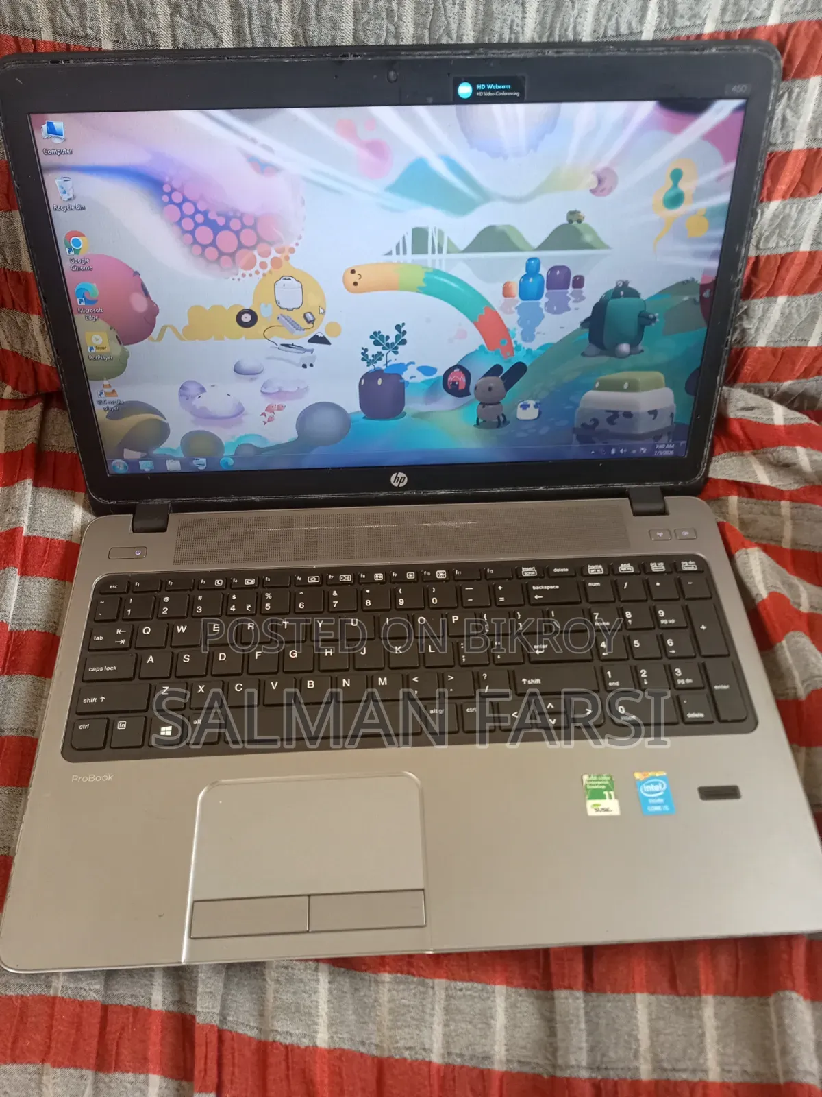 Laptop HP ProBook 450 G5 4GB Intel Core I5 HDD 1T