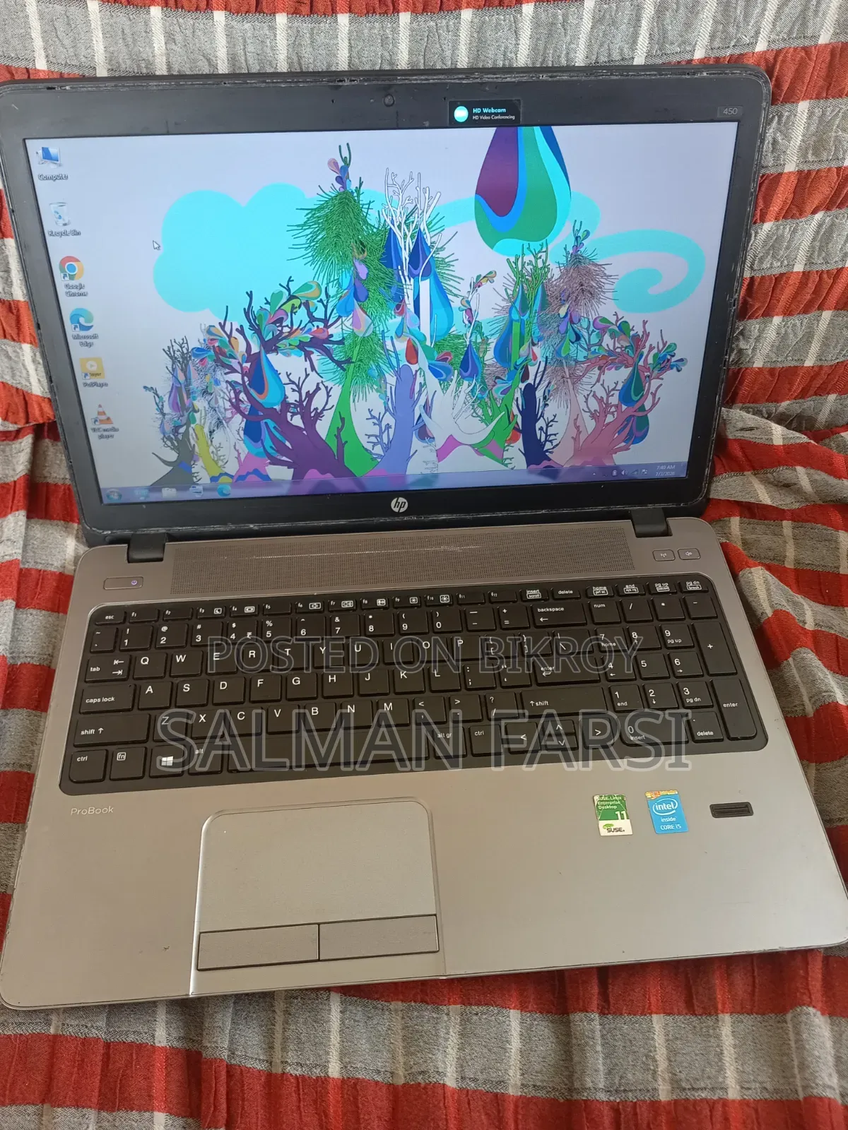 Laptop HP ProBook 450 G5 4GB Intel Core I5 HDD 1T