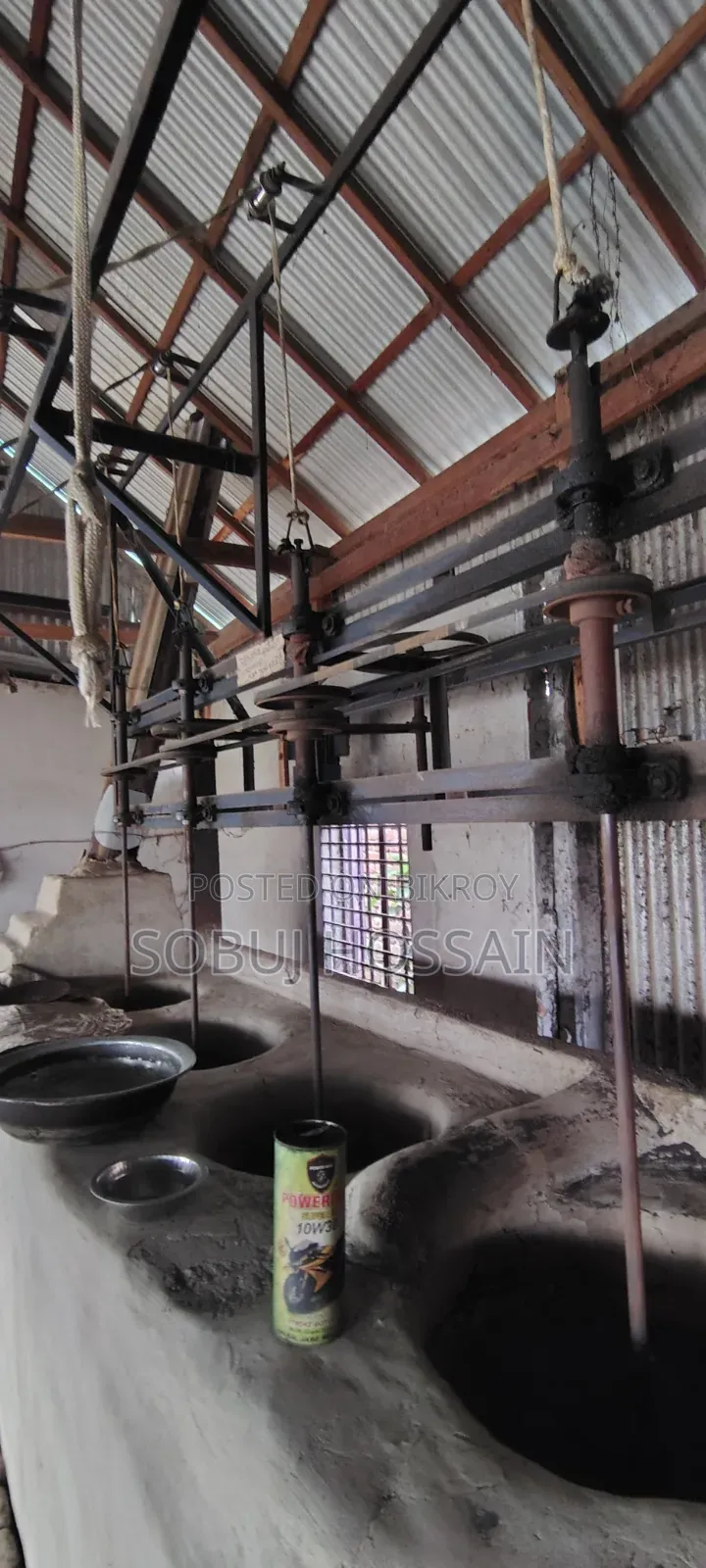 Hand-roasted puffed rice machine