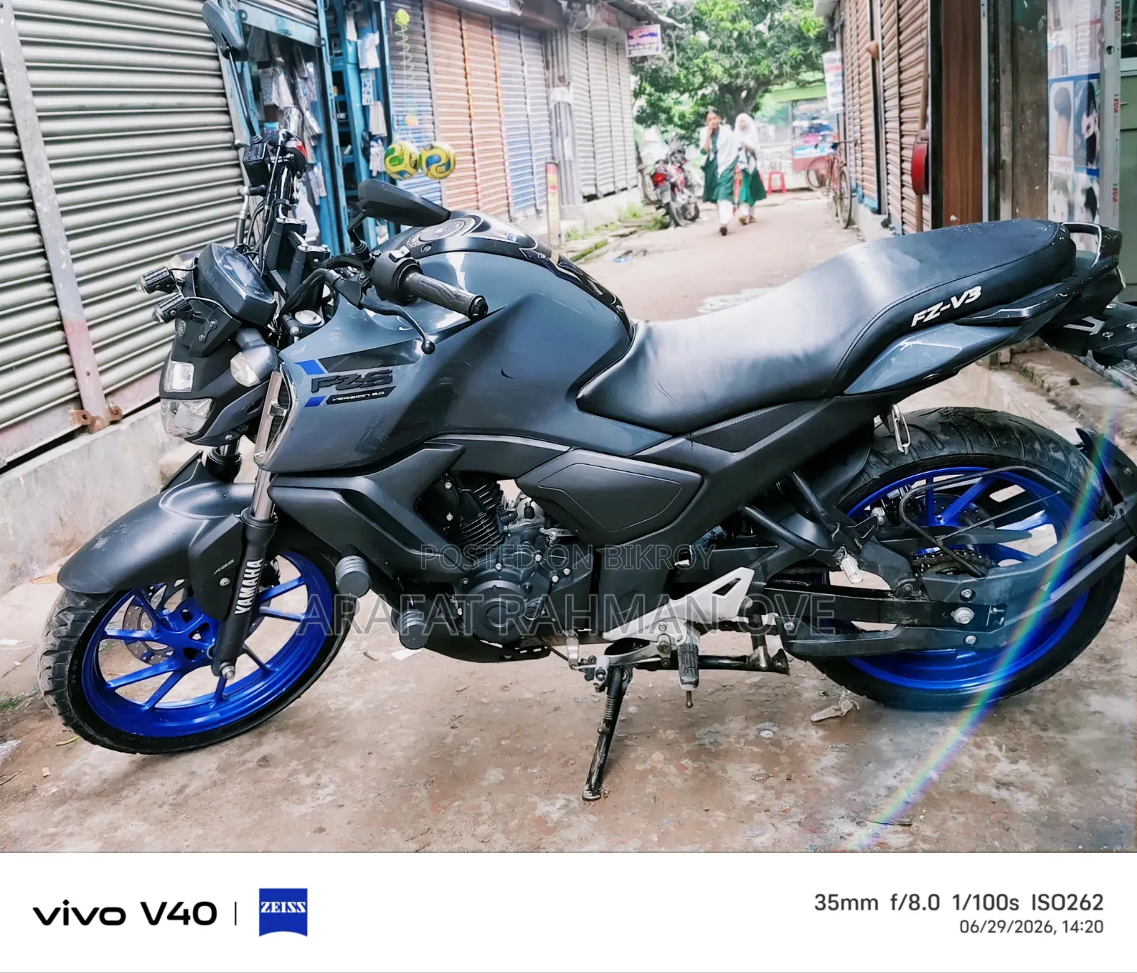 Yamaha FZS V3 2024 Gray