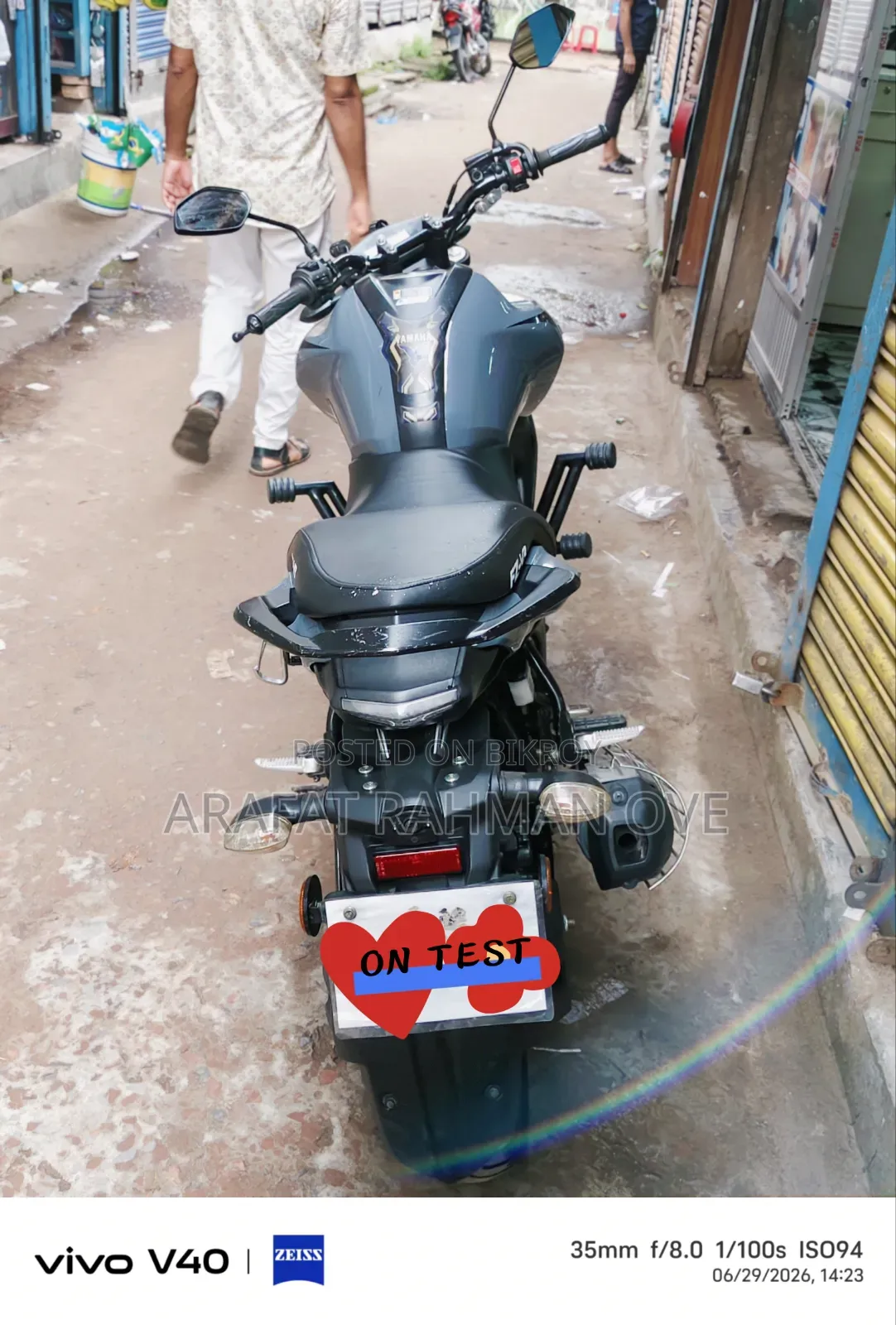 Yamaha FZS V3 2024 Gray