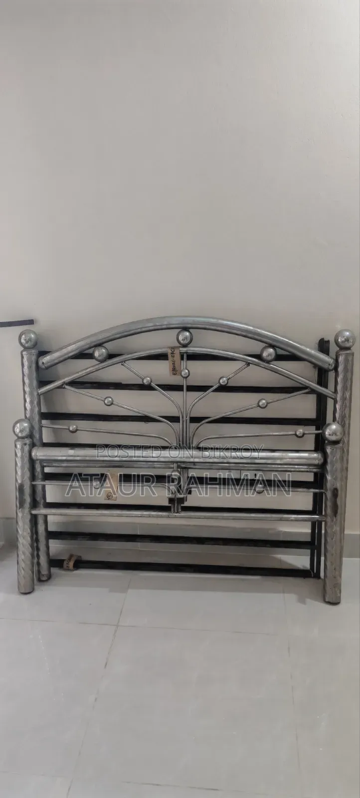 Steel Bed Semi Double