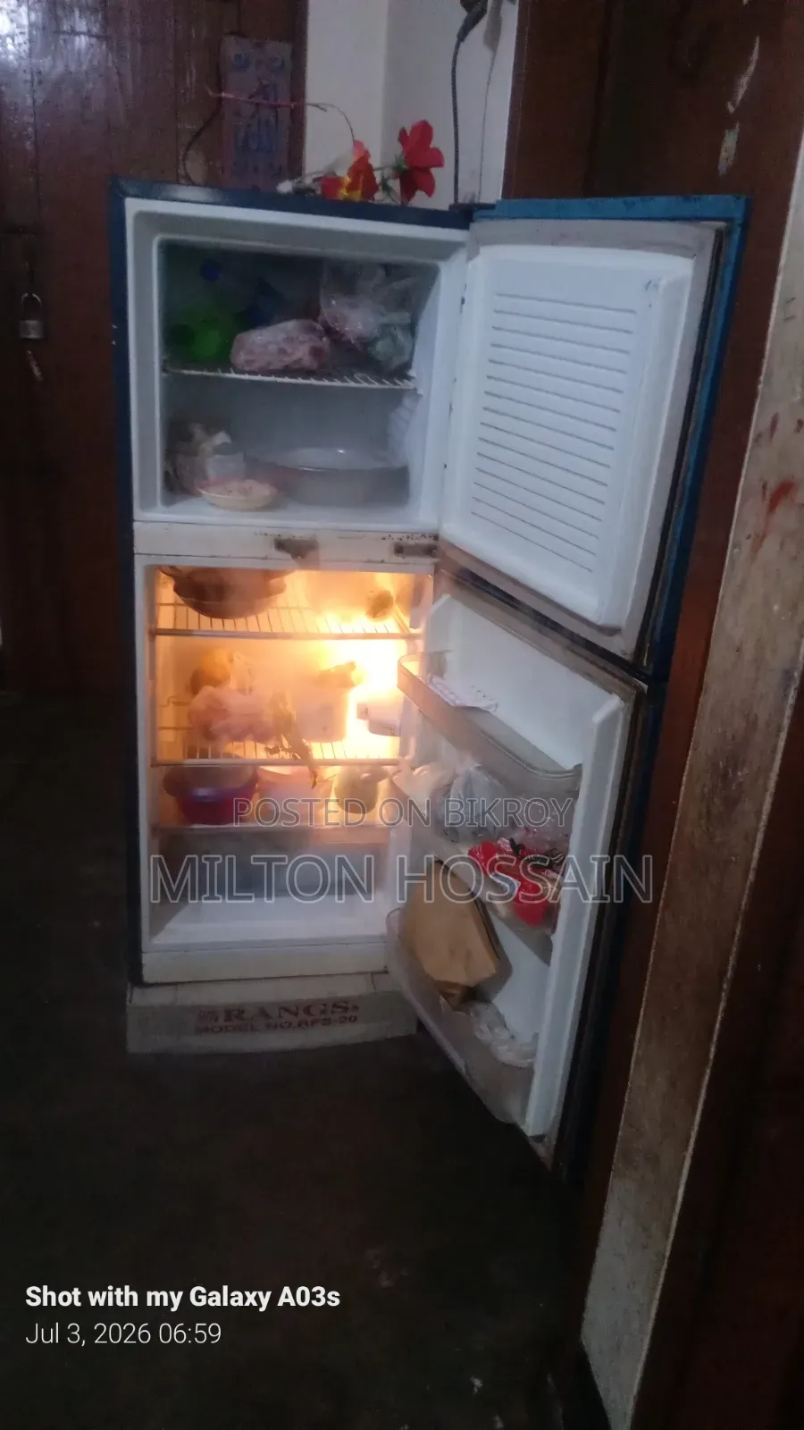 8.5 CFT Super Kelvinator Frost Fridge