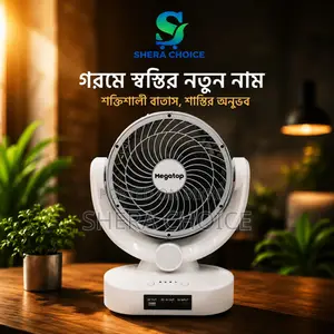 Megatop Mt-801 Rechargeable Fan